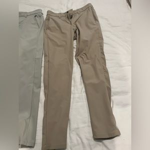 Lululemon Commission slim 32 length 30 waist beige